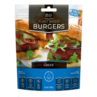 Plant Based Chef Plant Based Burgers Greek 150g