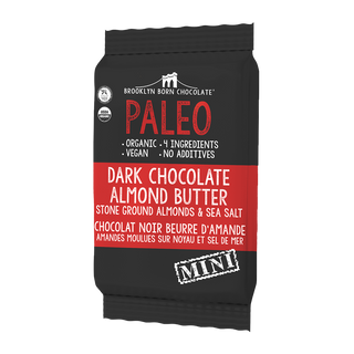 Brooklyn Born Chocolate Organic Mini Paleo Dark Chocolate Almond Butter 28g