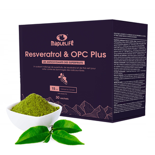 Maplelife Nutrition Resveratrol & OPC Plus 30 Packs