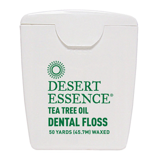 Desert Essence Dental Floss Tea Tree Oil 50 Yards