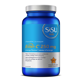 Sisu Kids Ester-C 250mg Orange 120 Chewable Tablets