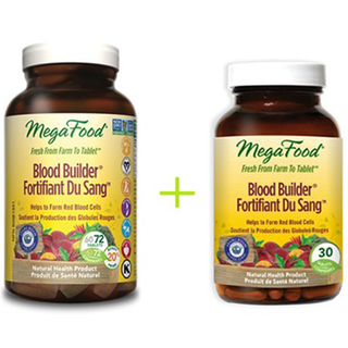 Mega Food Blood Builder 72+30 Tablets