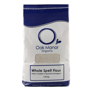 Oak Manor Whole Spelt Flour Organic 1.25kg