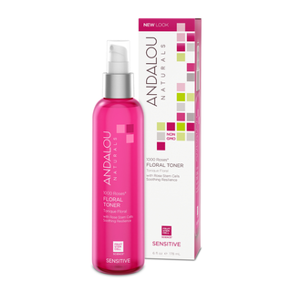 Andalou Naturals Sensitive Floral Toner 1000 Roses 178mL