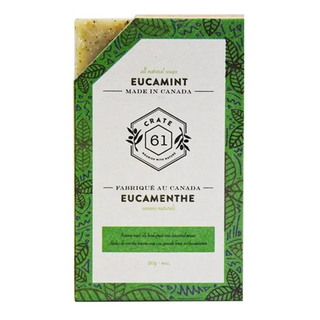 Crate 61 Organics Soap Bar Eucamint 110g