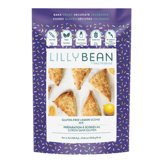 Lilly Bean Gluten Free Scone Mix Lemon 226.8g