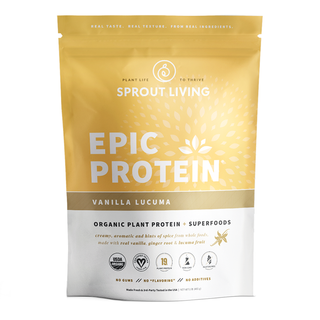 Sprout Living Epic Protein Plant Based Protein Vanilla Lucuma 455g