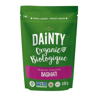 Dainty Organic Basmati Rice  430g