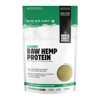 North Coast Naturals Organic Raw Hemp Protein 340g