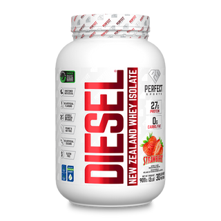 Perfect Sports Diesel New Zealand Whey Protein Isolate Strawberry 2lbs