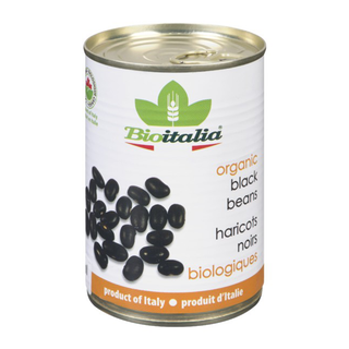 Bioitalia Organic Black Beans 398mL