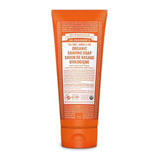 Dr. Bronner's Organic Shaving Soap Tea Tree 207mL