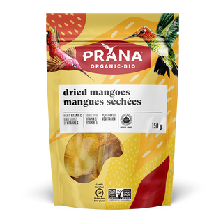 Prana Organic Dried Mangoes 150g