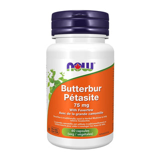 NOW Butterbur Extract 75mg 60 Veggie Caps