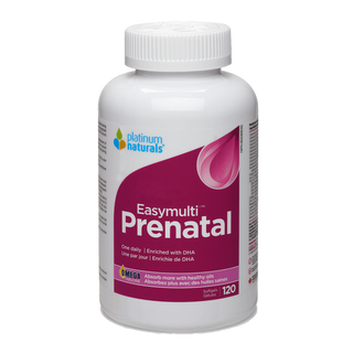 Platinum Naturals Easy Multi Prenatal 120 Softgels