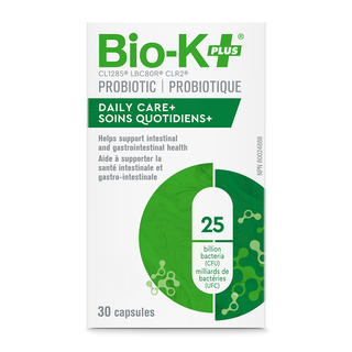 BIO-K Daily Care + Probiotic 25 Billion 30 Capsules