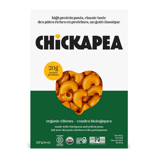 Chickapea Organic Elbows Pasta Chickpeas 227g