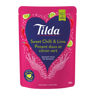 Tilda Basmati Rice Sweet chilli & Lime 250g