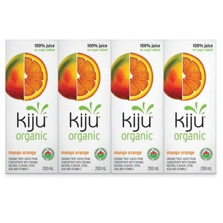 Kiju Organic Juice Mango Orange 4x200mL