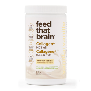 feed that brain Collagen + MCT Oil Smooth Vanilla 240g