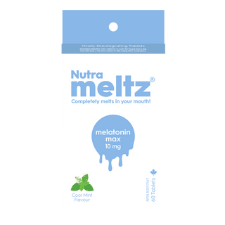 Nutrameltz Melatonin Max 10mg 60 Tablets