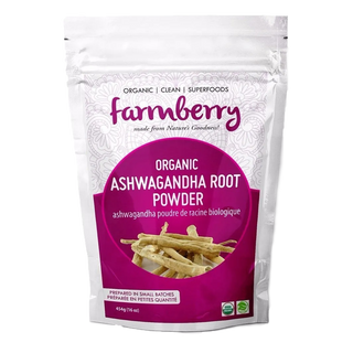 Farmberry Organic Ashwagandha Powder 454g