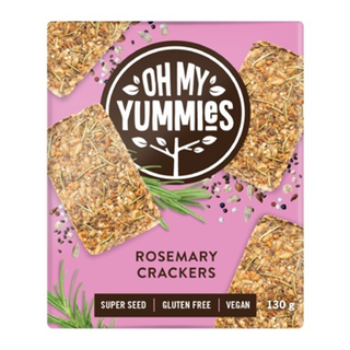 Oh My Yummies Crackers Rosemary 130g