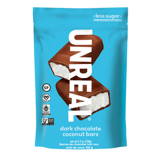 Unreal Dark Chocolate Coconut Bars 120g