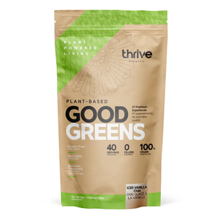 Thrive Plant Co Good Greens Iced Vanilla Chai 40 Servings