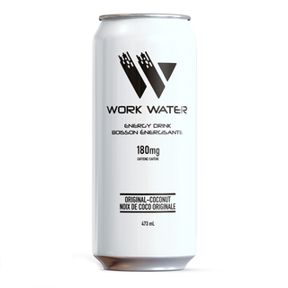 Work Water Energy Drink Original Coconut 473mL