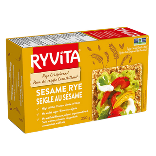 Ryvita Crispbread Sesame Rye 250g