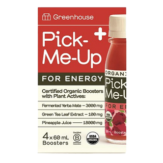 Greenhouse Organic Booster Pick-Me-Up 4x60mL