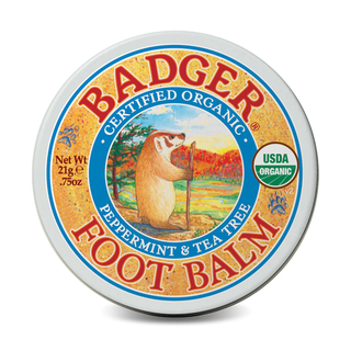 Badger Organic Foot Balm Peppermint & Tea Tree 21g