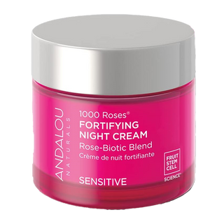 Andalou Naturals Sensitive Night Cream Fortifying 1000 Roses 50g