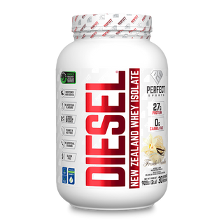 Perfect Sports Diesel New Zealand Whey Protein Isolate French Vanilla 2lbs