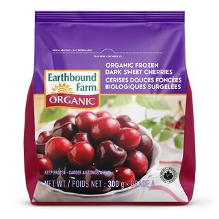 Earthbound Farm Organic Dark Sweet Cherries 300g