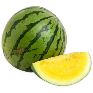 Produce Fruits Organic Watermelon Yellow