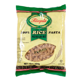 Rizopia 100% Brown Rice Pasta Fusilli 454g