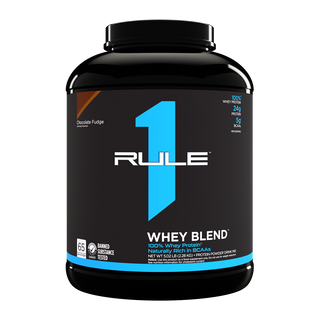 Rule 1 R1 Whey Blend Chocolate Fudge 5lbs