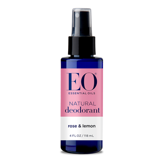 EO Products Natural Deodorant Spray Rose & Lemon 118mL