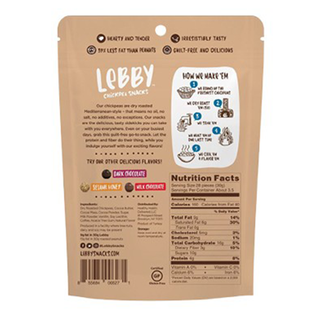 Lebby Chickpea Snacks Mocha 99g