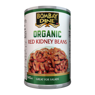 Bombay Dine Organic Red Kidney Beans 540mL