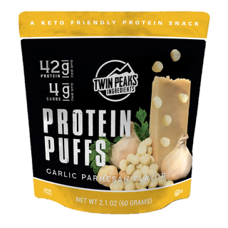 Twin Peaks Protein Puffs Garlic Parmesan 60g