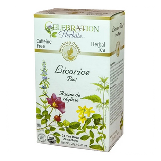 Celebration Herbals Licorice Root Organic 24 Tea Bags