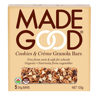 Made Good Granola Bar Cookies & Crème 5X24g