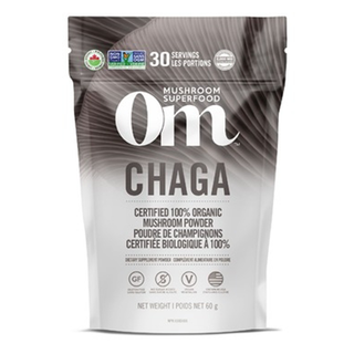 Om Mushroom Organic Chaga Mushroom 60g