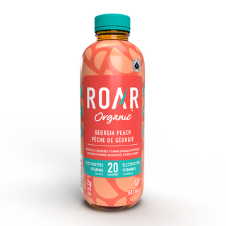 Roar Organic Electrolyte Georgia Peach 532mL