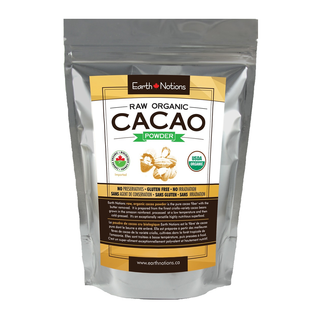 Earth Notions Organic Cacao Powder Raw 454g