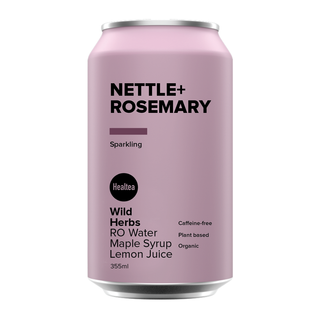 Healtea Organic Sparkling Tea Nettle + Rosemary 355mL