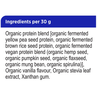 Genuine Health Fermented Organic Vegan Proteins+ Vanilla 900g